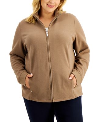 macys plus size spring jackets