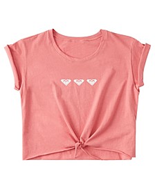 Toddler, Little and Big Girls Triple Love T-shirt