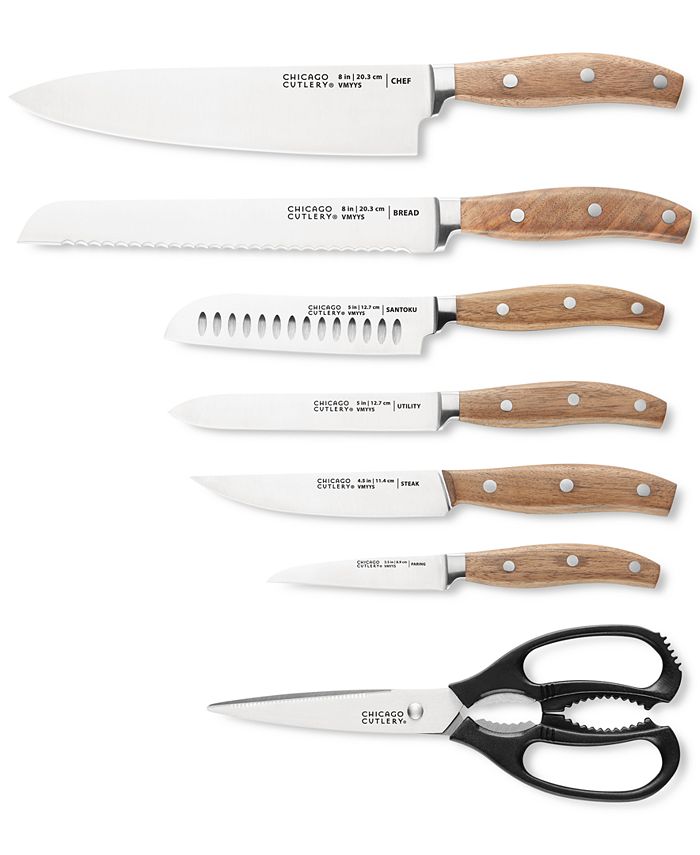 Chicago Cutlery Signature Edge 13Pc. Cutlery Block Set Macy's