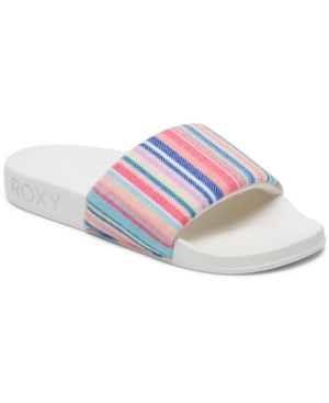 Roxy Women's Slippy Terry Slide Sandals Women's Shoes