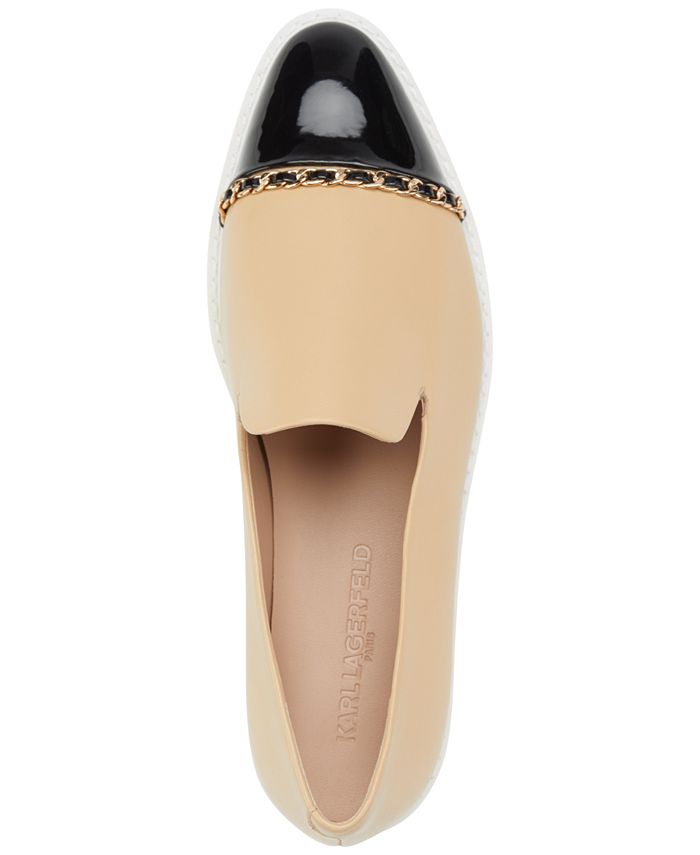 karl lagerfeld flat shoes