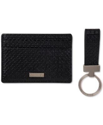 Calvin Klein Men's Leather RFID Card Case Collection - Macy's