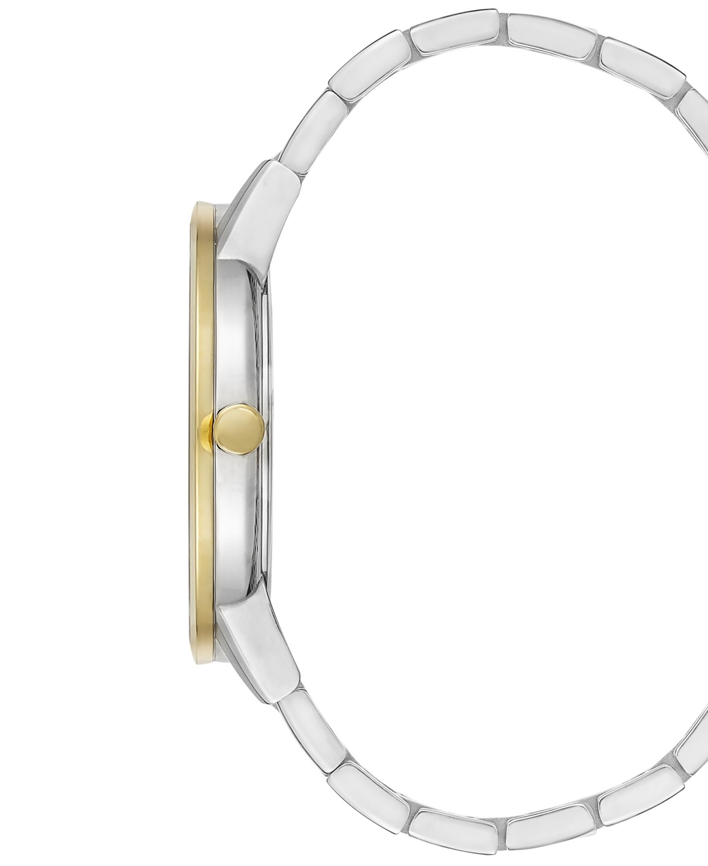 Мужские часы Movado Swiss Museum Classic Diamond-Accent Two-Tone PVD Stainless Steel Bracelet Watch 40mm — фото 7