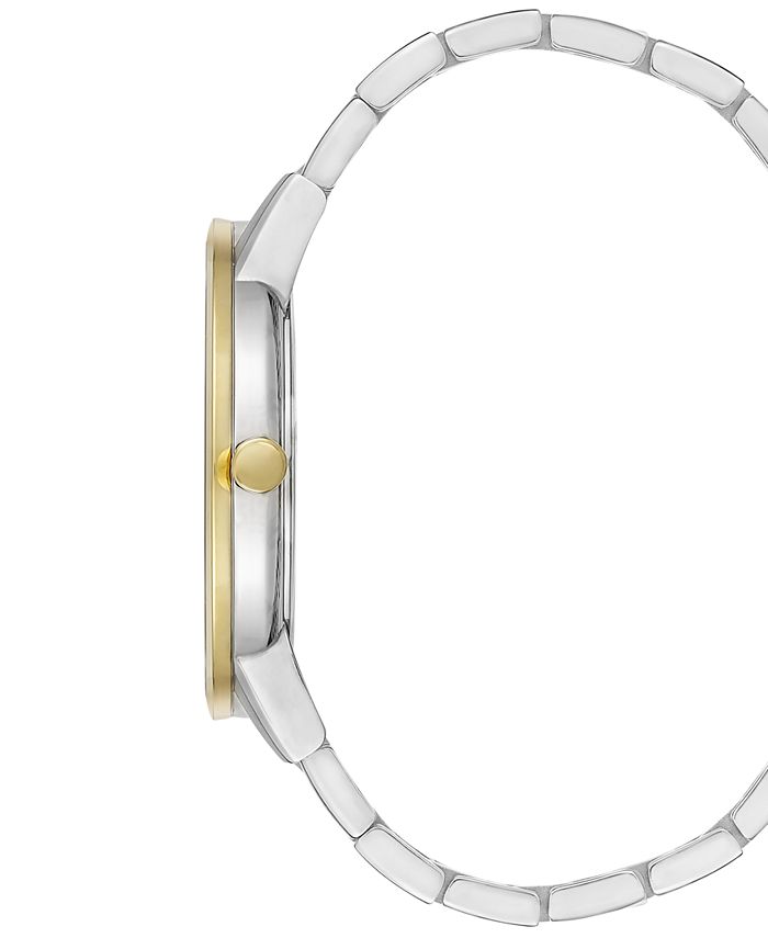 Movado Men's Swiss Museum Classic Diamond-Accent Two-Tone PVD Stainless