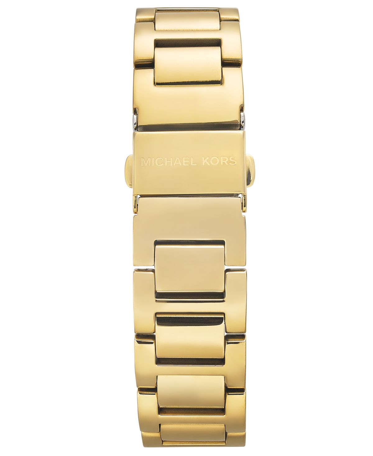 Shop Michael Kors Women's Janelle Gold-tone Stainless Steel Bracelet Watch 42mm