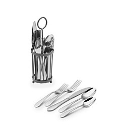 Salisbury 20-PC Flatware Set for 4 With Caddy