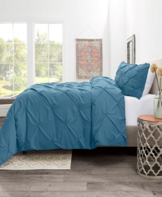 Pinch Pleat 2-Pc. Duvet Cover Set, Twin