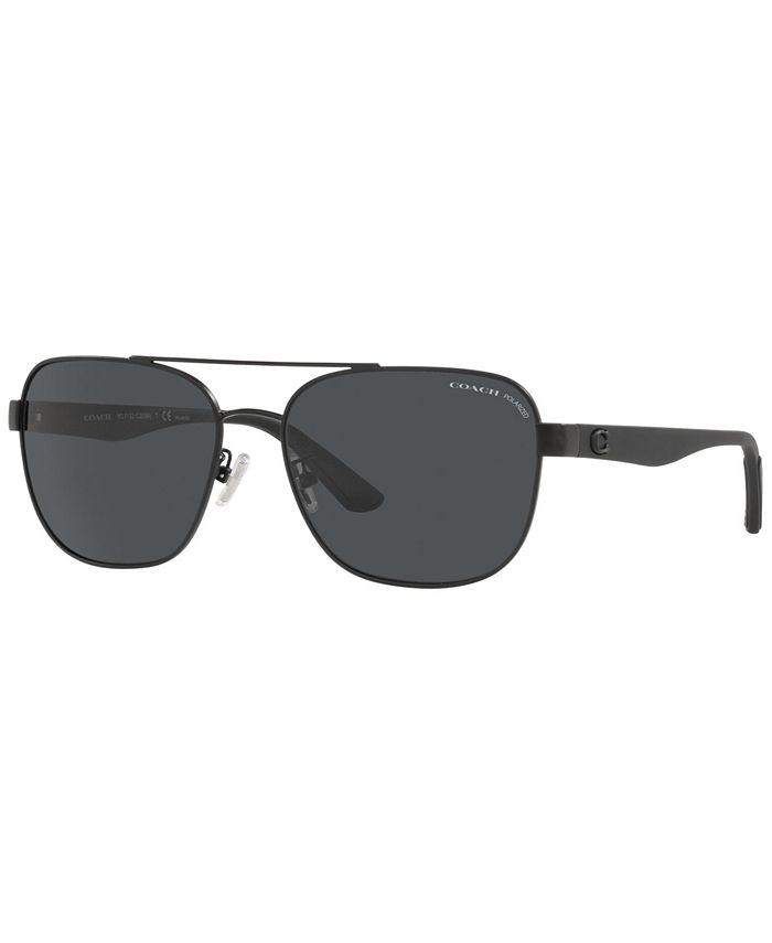 COACH Polarized Sunglasses, HC7122 - Macy's