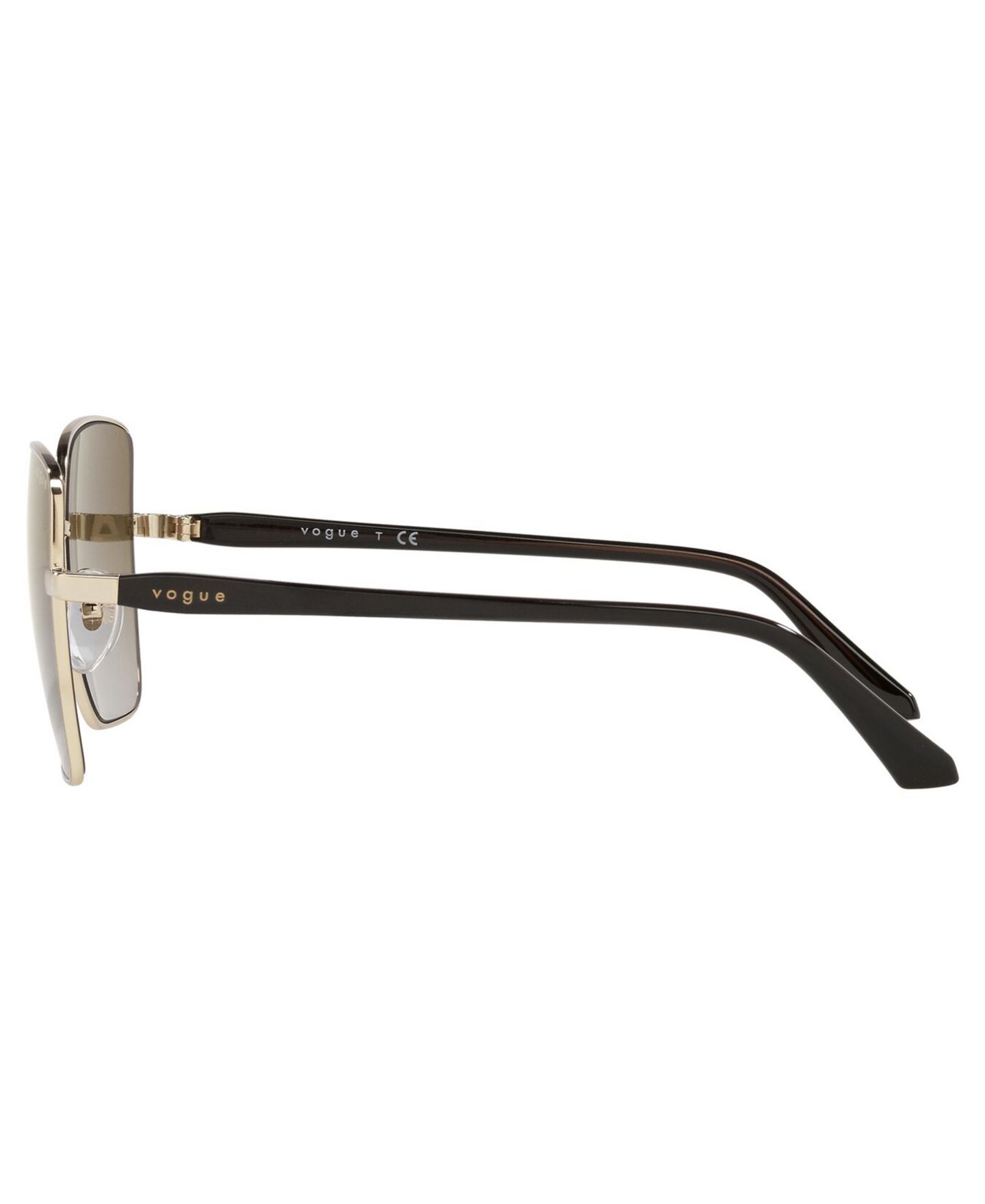 Женские солнцезащитные очки Vogue Eyewear Sunglasses, VO4199S 58, цвет: Золотой / Коричневый градиентный — фото 6