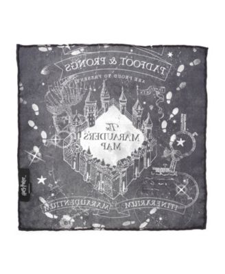 Harry Potter Mens Marauders Map Pocket Square 6590₽