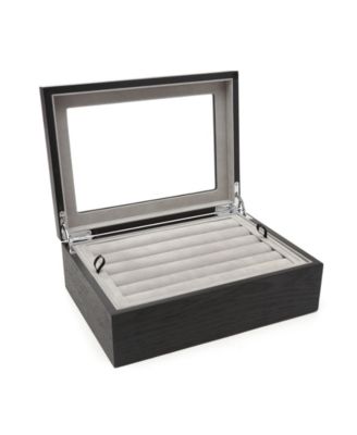 Men&#39;s Onyx Cufflinks Collector&#39;s Case