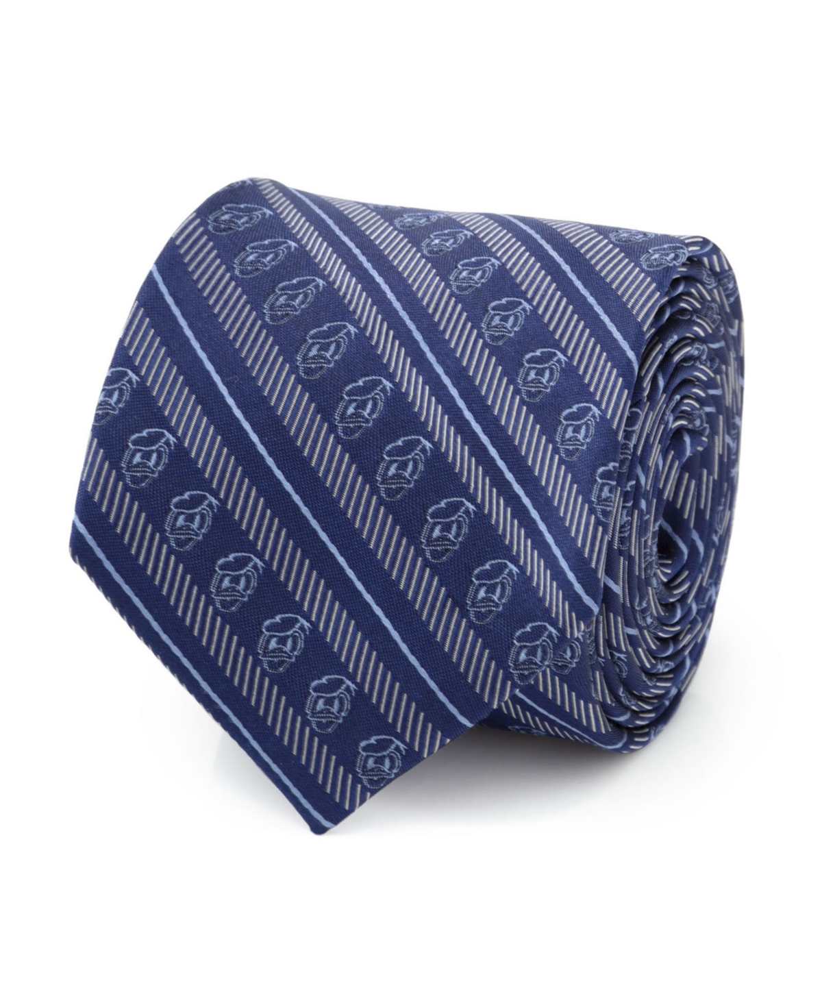 Men's Donald Duck Striped Tie - Blue