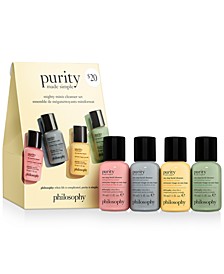 4-Pc. Purity Made Simple Mighty Minis Cleanser Set