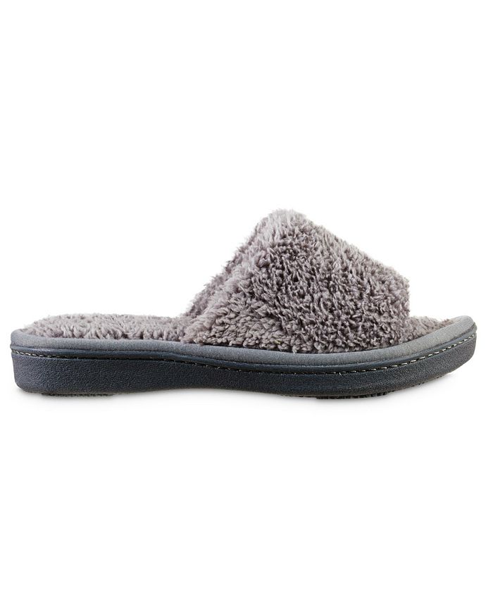 signature satin slipper