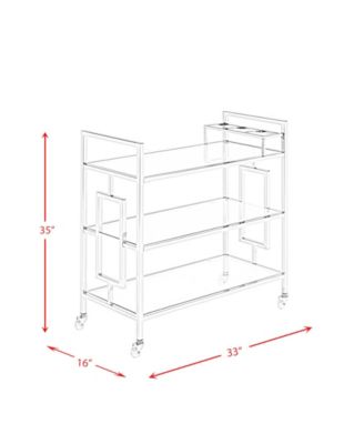 Harper Serving Bar Cart