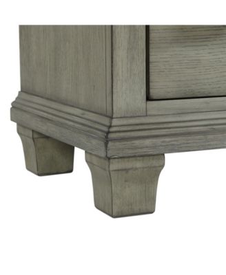 Picket House Furnishings Clovis 3- Drawer Nightstand with USB