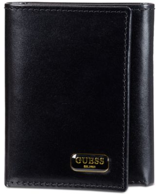 GUESS Men's Cruz Bifold Wallet - Macy's