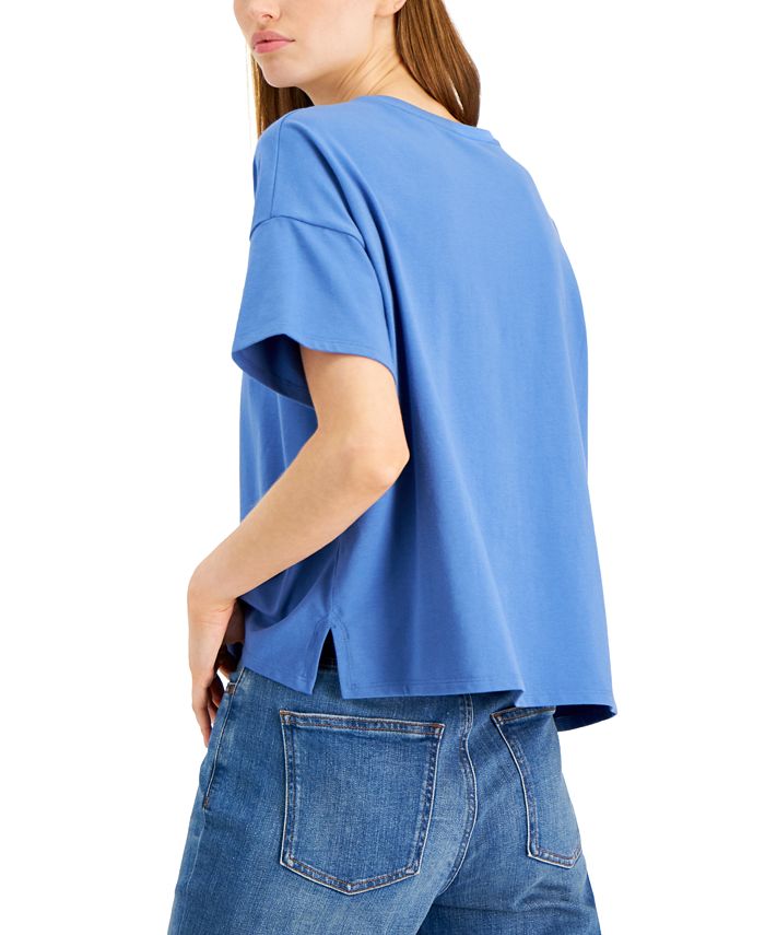 Eileen Fisher T Shirts
 Eileen Fisher Round Neck T Shirt Macy s