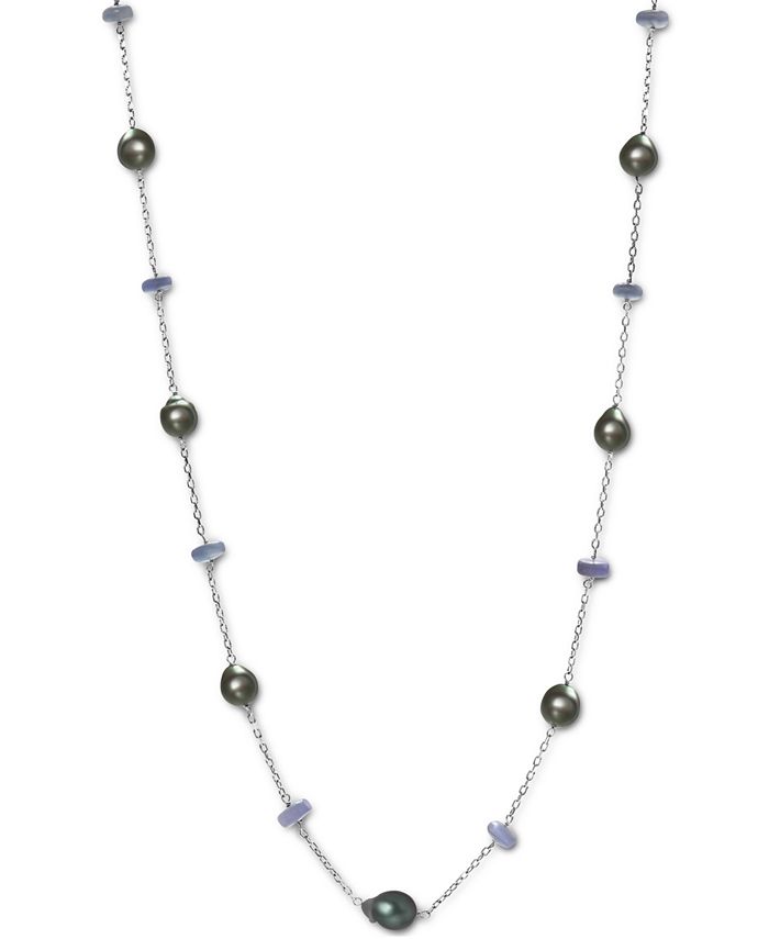Macys tahitian cheap pearl necklace