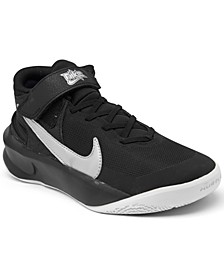 Big Boys Team Hustle D 10 FlyEase Basketball Sneakers from Finish Line