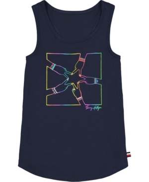 Tommy Hilfiger Big Girls Racer Back Tank