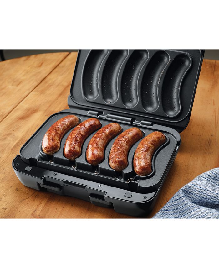 Johnsonville BTG0500 Sizzling Sausage 3in1 Indoor Electric Grill Macy