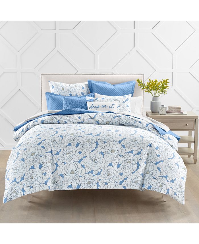 Charter Club Camellia 3Pc. Comforter Set, King, Created for Macy's