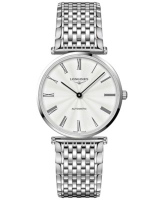 Longines - Women's Swiss Automatic La Grande Classique de  Stainless Steel Bracelet Watch 38mm