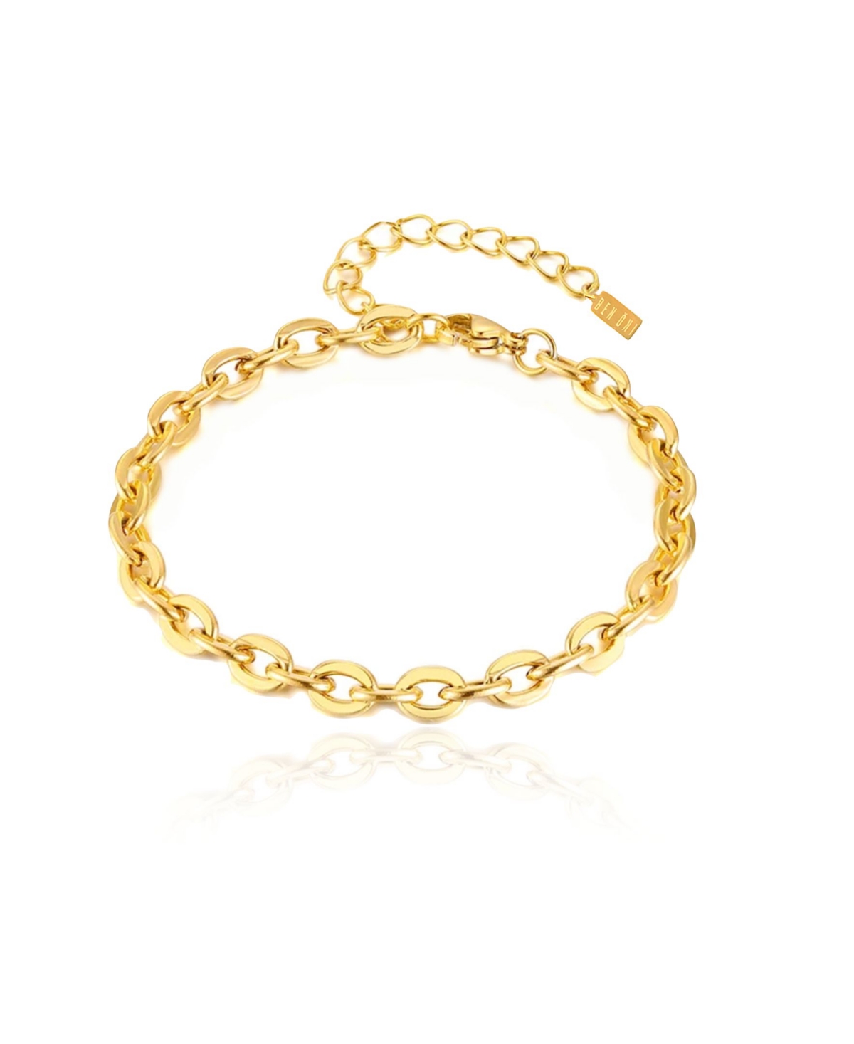 Classic Anti-Tarnish Cable Chain Bracelet - Gold