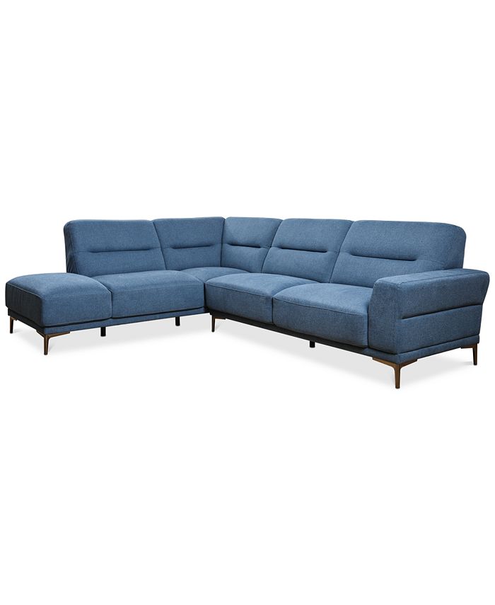 undefined | Jorgan 2-Pc. Fabric Sectional, Created for Macy's