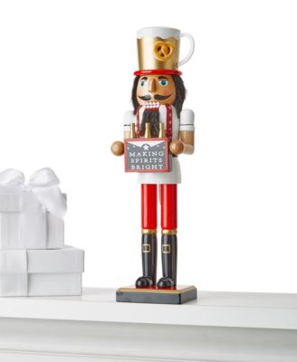Holiday Lane "Making Spirits Bright" Beer & Pretzel Nutcracker, Created for Macy's