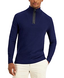 Men's Quarter-Zip Sweater, Created for Macy's 