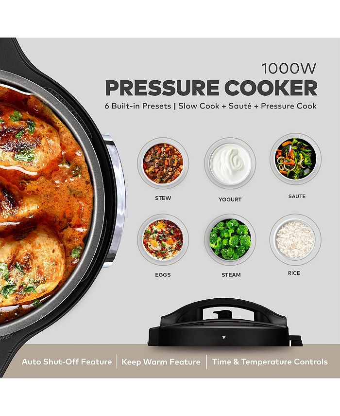 ChefWave Pressure Cooker and Air Fryer Swap Pot 6Qt. MultiCooker Macy's