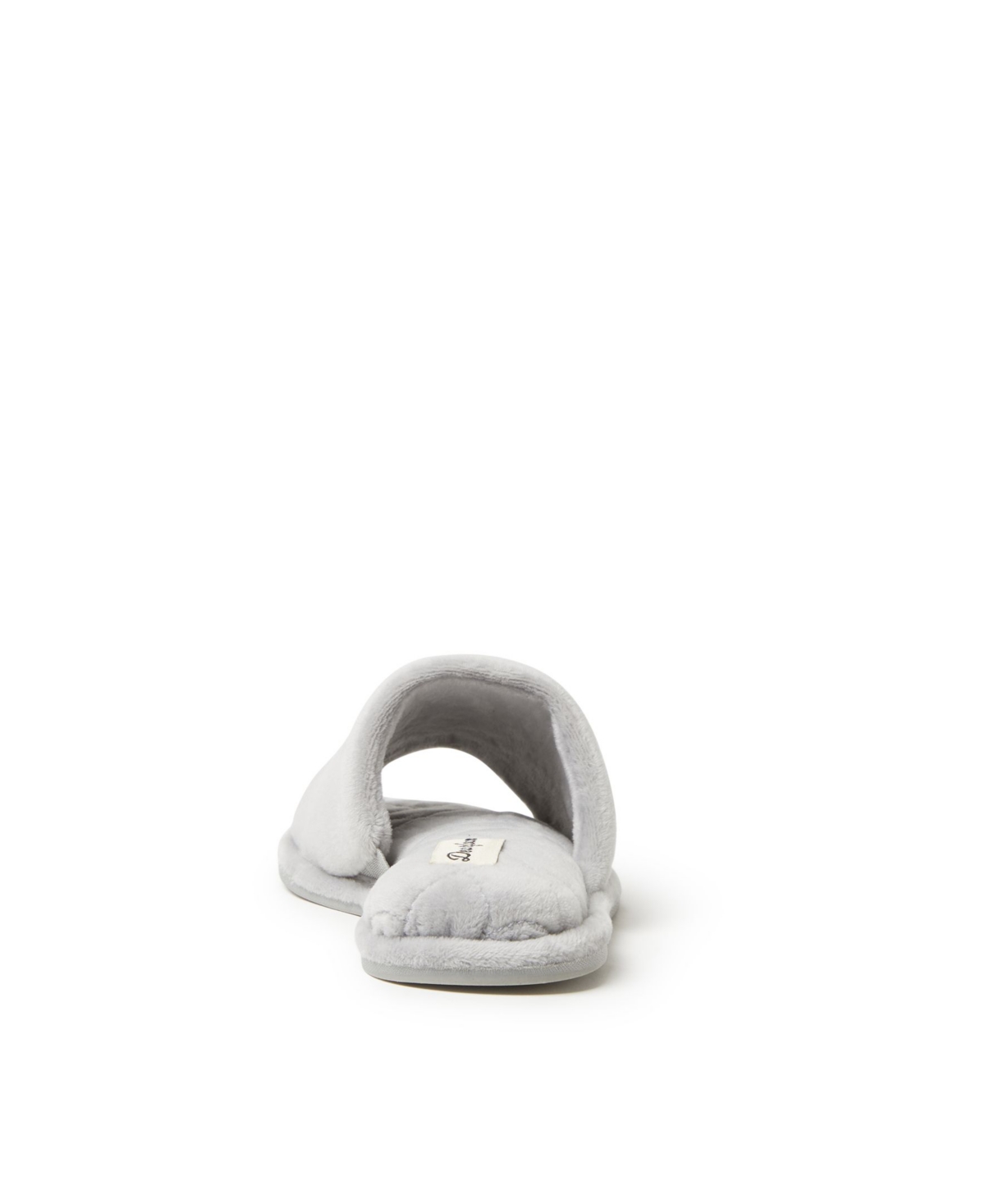 Dearfoams Women's Beatrice Microfiber Velour Side Gore Slide, Online Only