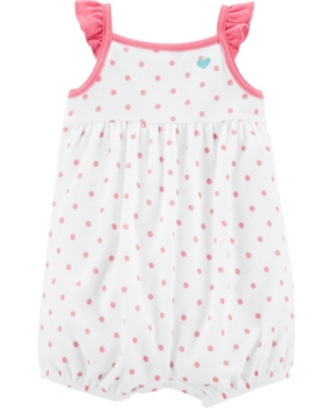 Baby Girls Hearts Tank Romper