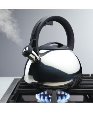 Stainless Steel 2.3-Qt. Whistling Tea Kettle