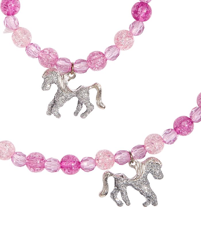 On the Verge Little Girls Bead & Unicorn Necklace Macy's