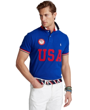 Polo Ralph Lauren Men's Ecofast Pure The Team Usa Polo Shirt