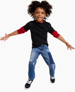Toddler Boys Solid Basic T-shirt
