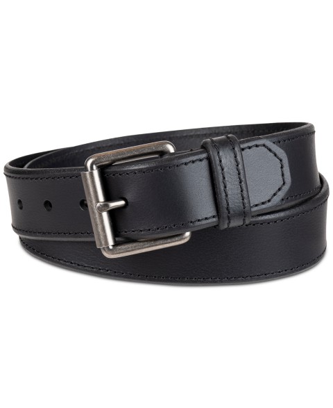 Мужские Levi's Men's Beveled-Edge Leather Belt