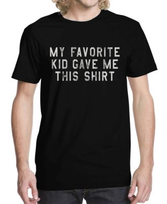 Мужские футболки Buzz Shirts Мой любимый ребенок купил эту графическую футболку