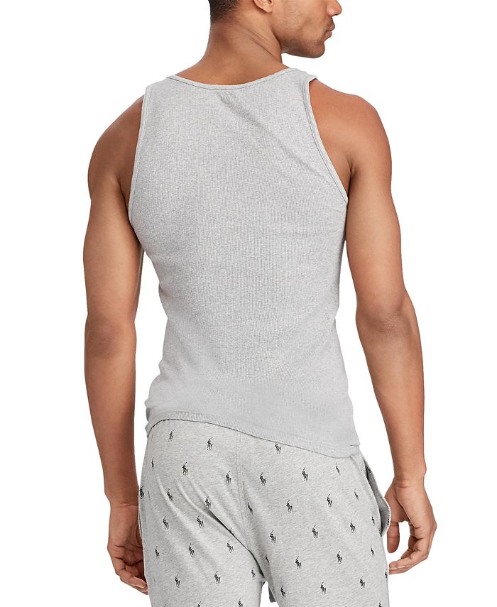 Polo Ralph Lauren Men's Cotton Classic Undershirt Tank Top 3Pk