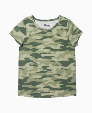 Epic Threads Little Girls All Over Print Basic T-shirt