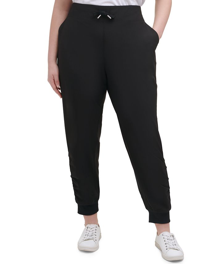 plus size jogging pants with pockets
