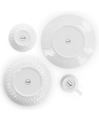 Sienna 18 Pc. Dinnerware Set, Service for 4