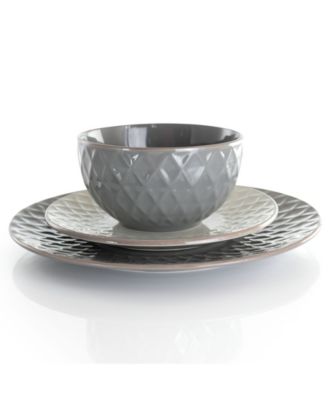 Tahitian Diamond 16 Pc. Dinnerware Set, Service for 4