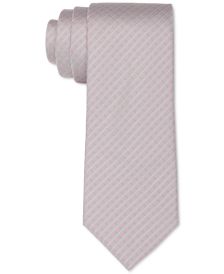 Men's Subtle Grid Slim Tie