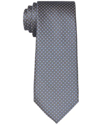 Calvin Klein - Men's Pixel Check Slim Tie