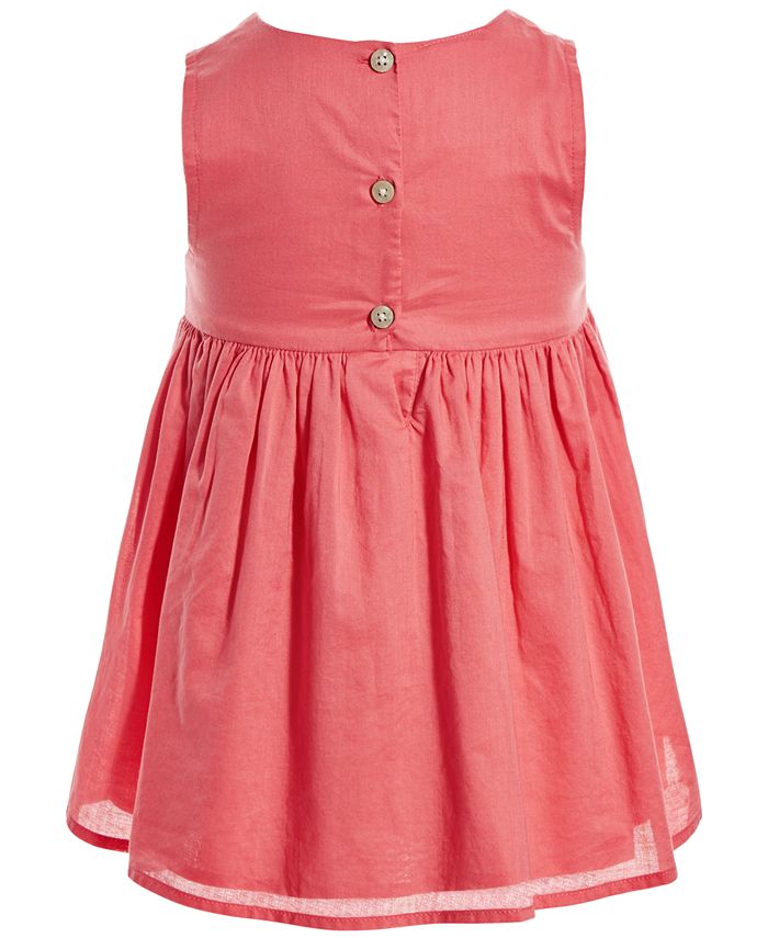 First Impressions Toddler Girls Embroidered Dress & Bloomers Set Macy's