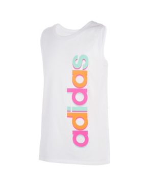 adidas Toddler Girls Sleeveless Muscle Tank Top